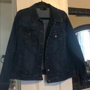 Style & Co Blue Jean Jacket